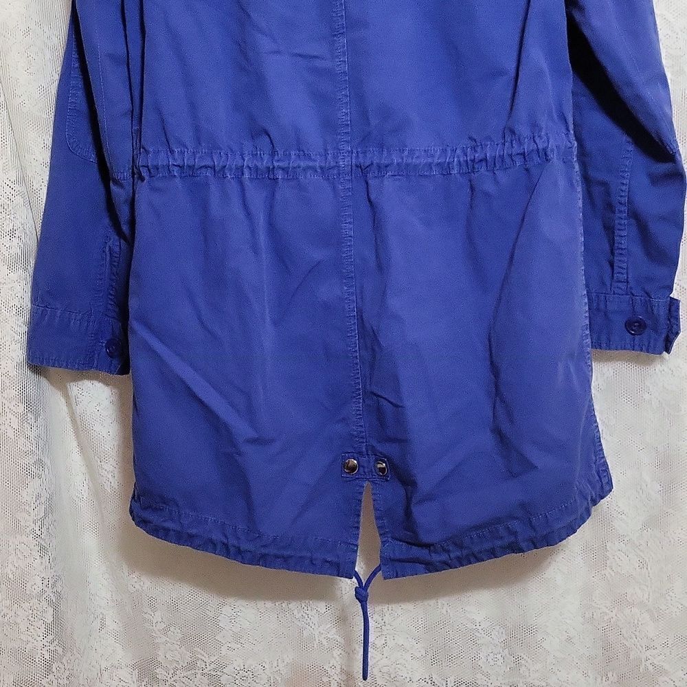 ‎J Crew Blue Cotton Utility Jacket Size XSmall - Picture 11 of 13